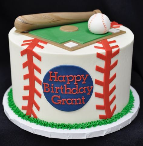 Baseball Bday Cake, Baseball Cake Birthday, My Rookie Year First Birthday Cake, Baseball Birthday Cake Ideas, 1st Birthday Baseball Theme Cake, Baseball Themed Smash Cake, Baseball Birthday Party Cake, Baseball Birthday Cakes For Boys, Sports Party Cake