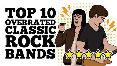 Top 10 Overrated Classic Rock Bands Classic Rock Bands, Rock And Roll Bands, Band Memes, Greatest Songs, Classic Rock, Wallpaper Quotes, Hard Rock, Rock Bands, Rock And Roll