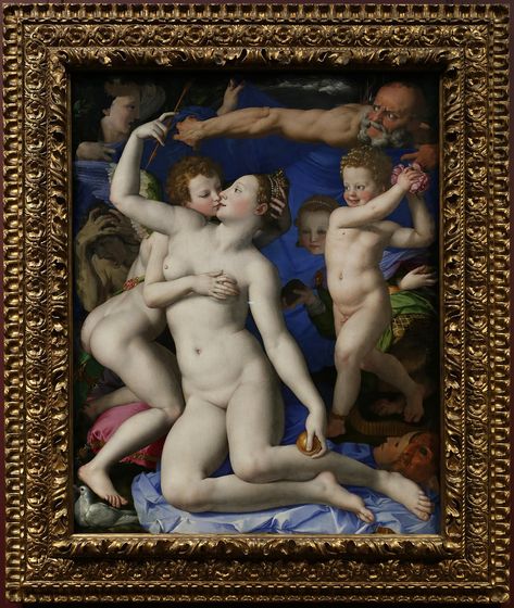 Category:Allegory of the Triumph of Venus by Agnolo Bronzino - Wikimedia Commons Agnolo Bronzino, Venus And Cupid, Venus Painting, National Gallery, Famous Art, Painting Leather, Art Movement, Wikimedia Commons, Figurative Art