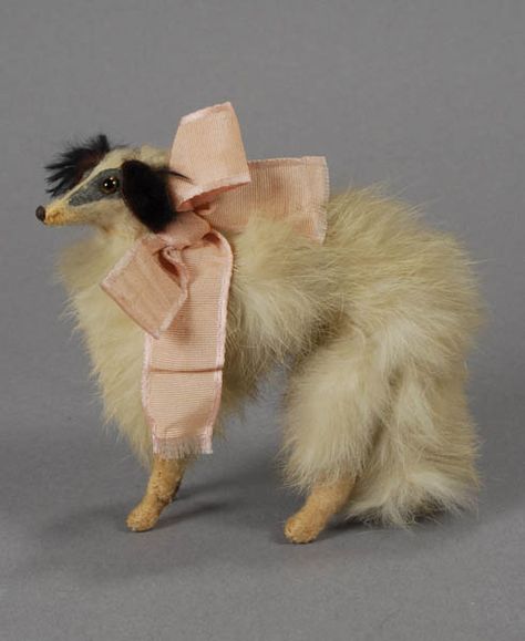 Borzoi Dog, January 20, Antique Toys, French Fashion, 귀여운 동물, Antique Dolls, When He, Vintage Toys, Stuffed Animal