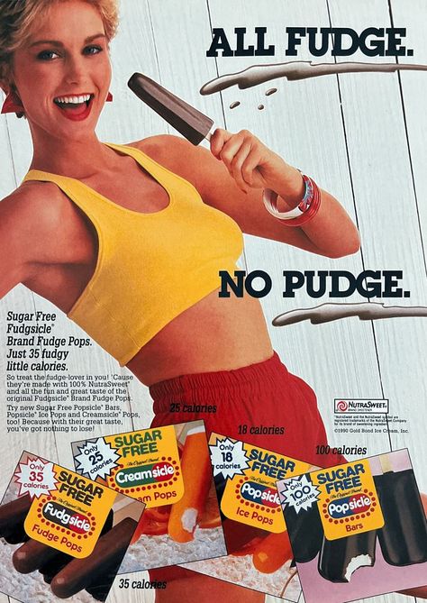 Vintage Fudgesicle Advertisement - Cosmopolitan Magazine June 1990 - 90's Fashion, Style, Outfits, Ad, Media, Lifestyle, Aesthetic, Hair Beauty 80s Ads, Fashion Ads, Cosmopolitan Magazine, Food Ads, Retro Ads, Vintage Hippie, Old Ads, Magazine Ads, Vintage Branding