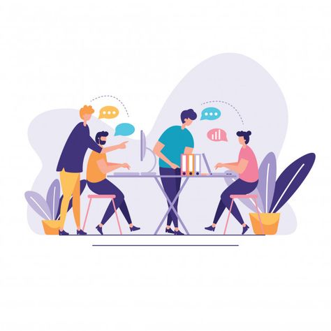 Discussion social network illustration Vector | Premium Download Network Illustration, Visual Illustration, Art Deco Design Graphics, Theme Illustration, Dribbble Design, Time Line, Flat Design Illustration, Web Layout Design, Up Book