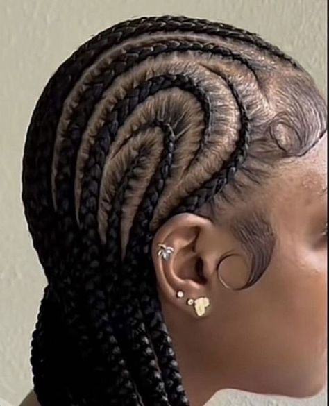 Cornrow Hairstyle, Trendy Hairstyle, Fulani Braids, Cornrow, Hairstyle Ideas, Braids, Hairstyles, Hair, Plaits