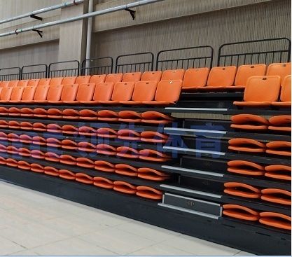 Sports Seating Telescopic Seating Retractable Seating Sports Tribune Color : Optional Colors or Specify by Clients. Brand : Avant. Experience : 18 Years. More Key Words : Sports Seating, Gym Seating, Audience Seating. Key Words : Telescopic Seating, Retractable Seating System. Features : Safety, Stability, Flexibility, High Performance. Certificate : En13200, En61000, En60439, Ce, SGS, TUV etc.. (1)Model: Blow mold -one piece(BMOPS) (2)Size: Depth: 400/420mm, width: 390/410mm, Backrest: 160m Bleacher Seats, Stadium Seat, Box Seats Stadium, Retractable Seating Auditorium, Auditorium Seating, Gymnastics Equipment, Lobby Seating, Stadium Seats, School Building Design