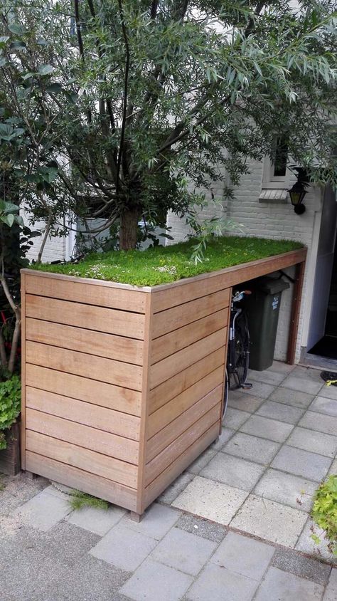 Hidden Pool, Yard Sheds, Small Sheds, Living Roofs, Bin Store, Raised Planter, Bike Shed, Pergola Patio, Bike Storage