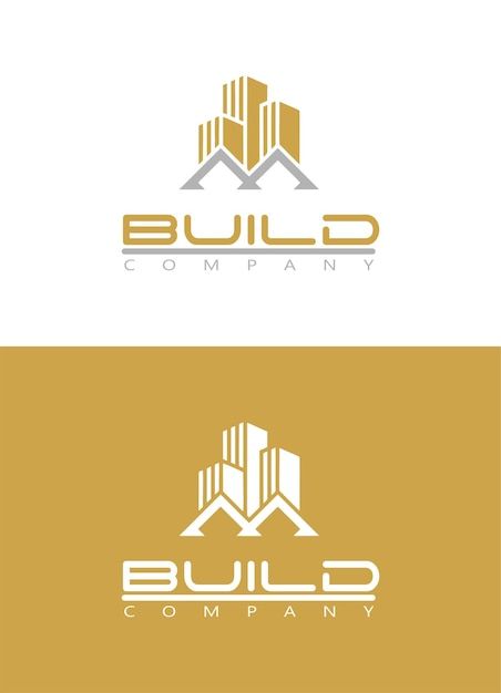 Construction Building Logo, M Construction Logo, Build Logo, Construction Logo Design, Building Logo, M Letter, Construction Logo, Logo Design Free, Letter Logo Design