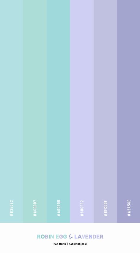 robin egg color palette, lavender and robin egg color scheme, pastel colors, pastel color scheme, pastel color hex, pastel color combo, pastel color tones, pastel color palette Fab Mood, Kitchen Color Palettes, Wedding Themes Spring, Pastel Color Palette, Color Design Inspiration, Pastel Color Schemes, Hex Color Palette, Palette Design, Color Celeste