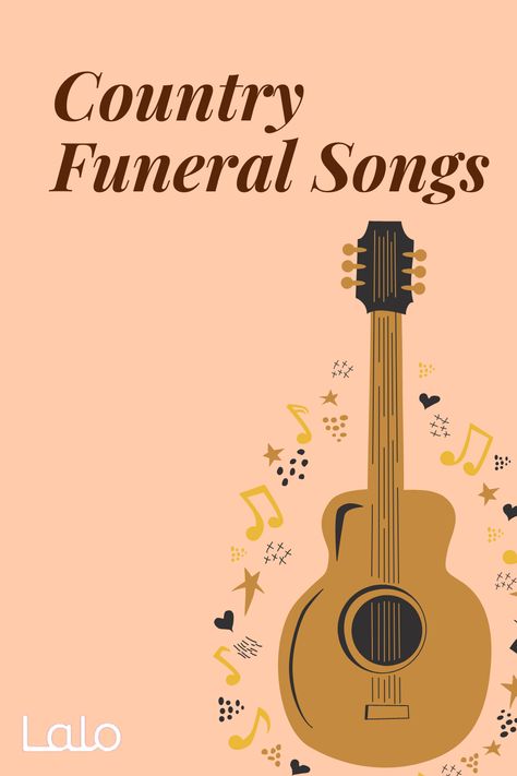 The loss of a loved one is difficult to go through. However, music can be a source of comfort during these times. Country music is one of the most popular genres to play at a funeral. Country music songwriters are well-known for their ability to express love, sadness, and heartache. Their heartfelt lyrics and emotion-stirring melodies are a meaningful way to help honor the life of a loved one. Here is a list of country music songs to consider playing at a funeral. Songs About Losing A Loved One, Songs About Dads, Missing You Lyrics, Memorial Songs, Uplifting Songs, Good Goodbye, Country Playlist, Music List, Country Music Songs