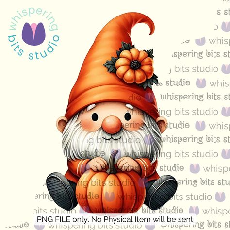 Gnome Stickers, Gnome Pumpkin, Pumpkin Gnome, Gnome Fall, Fall Sublimation Designs, Fall Gnome, Gnome Clipart, Fall Sublimation, Fall Png