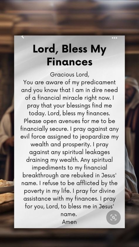 12 Faithful Prayers for Financial Blessings ✅(Follow This Link)✅ Help From God, Prayer For Finances, Financial Prayers, Financial Blessings, Money Prayer, Everyday Prayers, Christian Quotes Prayer, Financial Help, Good Prayers