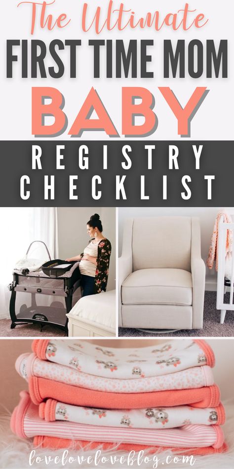 First Time Mom Must Haves List, Must Have First Time Mom, What Do I Need For A Newborn, Nursery Needs List, List For Baby Registry, First Baby Registry Checklist, First Time Baby Must Haves, New Mom Must Haves Products, First Time Parents Must Haves