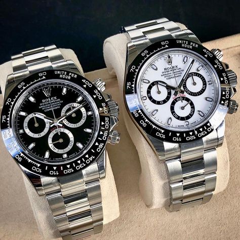 DAYTONA  black vs white  Ref 116500LN Black Vs White, Rolex Boutique, Rolex Cosmograph Daytona, Luxurious Lifestyle, Rolex Explorer, Men's Outfits, Rolex Daytona, 1 Of 1, Menswear Inspired