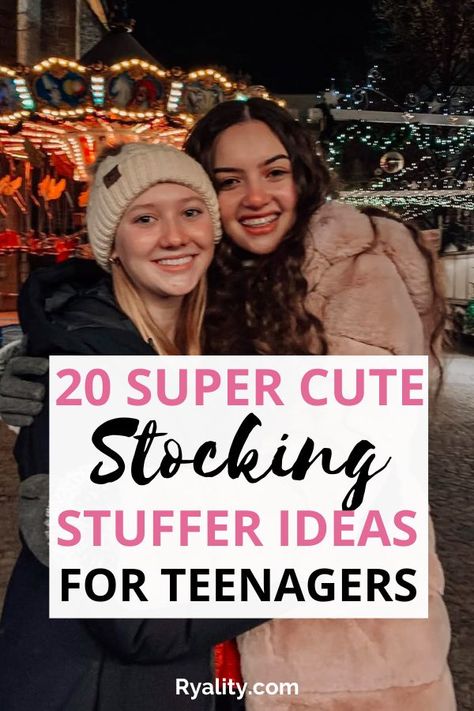 Such cute stocking stuffers! One of the best lists of stocking stuffer ideas for teenagers I've seen Stocking Stuffers For 13 Year Girl, Cute Stocking Stuffers For Teens, Teen Girl Gift Ideas 2024, Sticking Stuffers For Teens, Teenage Girl Stocking Stuffers, Stocking Stuffers For Teens Girls Ideas, Stocking Stuffer Ideas For Teenagers, Stocking Stuffers For Teenage Girl, Teen Stocking Stuffer Ideas