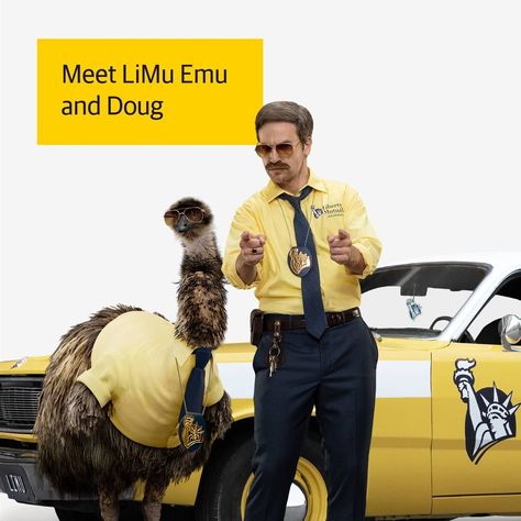 If you hate one-size-fits-all-insurance, you’ll love LiMu Emu and Doug. They’re helping people customize their coverage. Call us at Brown Insurance Group, 219.972.6060 to talk about Liberty Mutual Insurance, Wouldn't it be great if the LiMu Emu came for a visit to our office? Limu Emu And Doug, Liberty Mutual Insurance, Liberty Mutual, Emu, Labyrinth, Funny Things, Stay Fit, Personalities, Funny Stuff