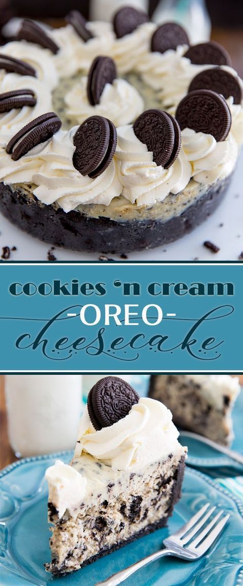 Freeze Cheesecake, Freeze Cheese, Cookies And Cream Cheesecake, Cookies N Cream, Cheesecake Lovers, Cream Cheesecake, Cookies Cream, Oreo Recipes, Salty Cake