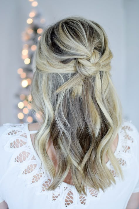 Five Minute Hairstyles, The Small Things Blog, Small Things Blog, The Small Things, Wedding Hair Down, Holiday Hairstyles, Long Blonde, Half Up Half Down Hair, Half Up Hair