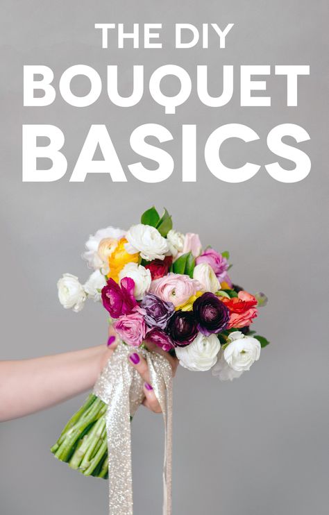 Prom Flowers Bouquet, Prom Bouquet, Diy Bridal Bouquet, Wedding Flower Design, Diy Flores, Fleurs Diy, Making A Bouquet, Practical Wedding, Prom Flowers