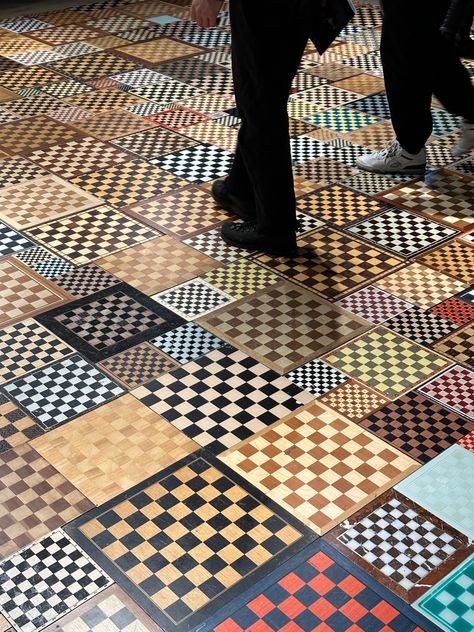 Big brain games. Chessboard floor. Russian Chess Aesthetic, Funky Chess Board, Chess Board Floor, Chess Interior Design, Chess Club Aesthetic, Chessboard Aesthetic, Chess Board Aesthetic, Chess Floor, Chessboard Floor