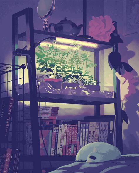 Personal - Rebecca Mock Comic Book Shelf, Rebecca Mock, Slice Of Life Aesthetic, Atmospheric Art, Beautiful Balcony, Lo-fi Aesthetic, Lofi Aesthetic, 8bit Art, Meteor Garden 2018