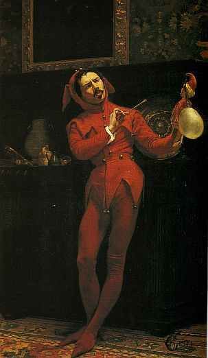 Claude Andrew Calthrop The Jester 1871 Medieval Jester, Jester Outfit, Members Of The Family, Jester Costume, The Jester, Pierrot Clown, Court Jester, Odilon Redon, Psy Art