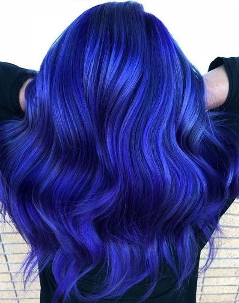 Royal Blue Hair, Which Hair Colour, Blue Ombre Hair, Cute Hair Colors, Short Hair Color, Hair Color Blue, Ombre Hair Color, Hair Dye Colors, Hair Inspiration Color