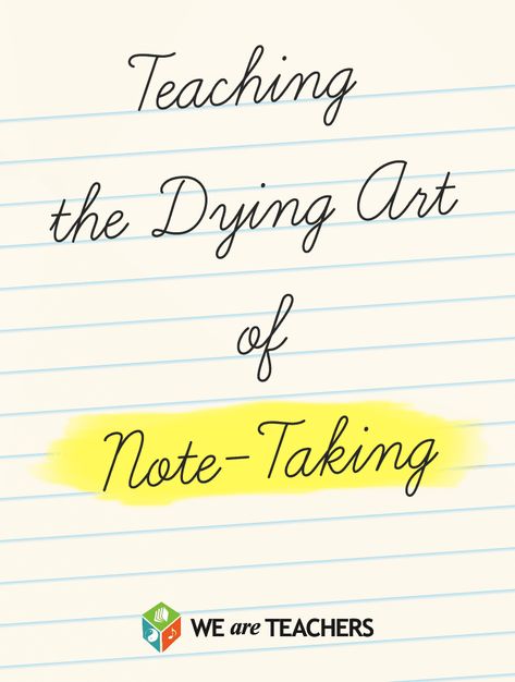 Note Taking Strategies, Teaching Secondary, We Are Teachers, Teacher's Blog, Homeschool High School, High School Classroom, Teaching High School, E Mc2, High School English