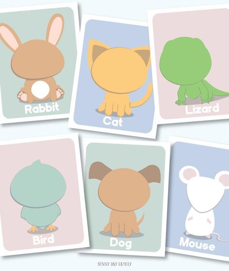 Make a Pet Art Activity with 6 Free Printable Templates | Sunny Day Family Make A Pet Craft, Build A Pet Craft, Pets Crafts For Preschoolers, Pet Art For Preschool, Pet Day Activities For Kids, Pet Themed Crafts Preschool, Pet Theme Preschool Activities Free Printable, Pets Preschool Theme Free Printables, Pet Art Activities For Preschool