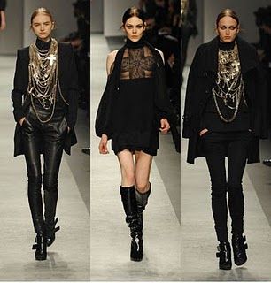 . Gothic Fashion Modern, Vampire Fashion, Modern Goth, Givenchy Fashion, Apocalyptic Fashion, Urban Fashion Trends, Glam Outfit, Concept Clothing