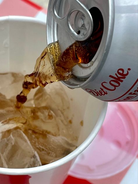 #diet #coke #aesthetic #california Diet Coke Aesthetic, Coke Aesthetic, Coke Float, Coke Drink, Aesthetic California, Diet Coke, Dr Pepper, Dream Life, Coca Cola