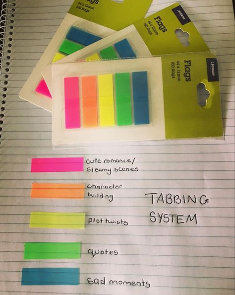 Tabbing System, Annotation Ideas, Book Annotation Tips, Book Annotating, Annotating Books, Journal Things, Book Tabs, Book Reading Journal, Reading Motivation