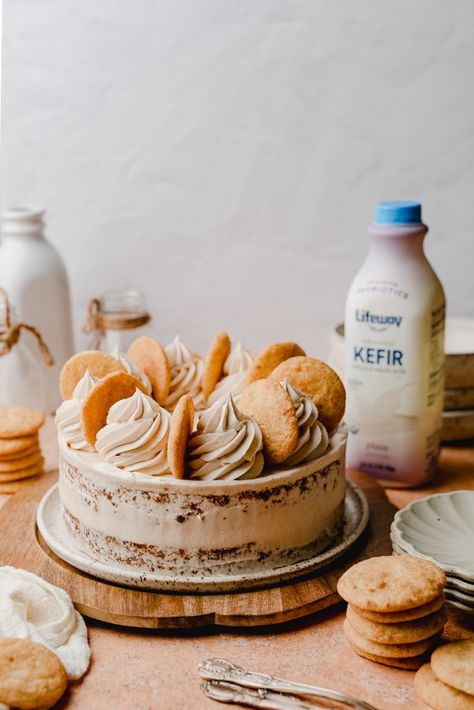 Snickerdoodle Cookie Cake, Fluffy Icing, Plain Sugar Cookies, Snickerdoodle Cake, Chocolate Espresso Cake, Baking Lessons, Cake Rose, Two Layer Cakes, Snickerdoodle Cookie