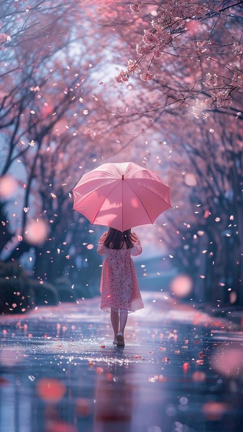 Rain Flowers Aesthetic, Girlish Wallpapers, Cute Hijab Cartoon Wallpaper, Facebook Cover Photos Love, Modern Wallpapers, Spiritual Pictures, Chinese Drawings, Raindrops And Roses, Barbies Pics