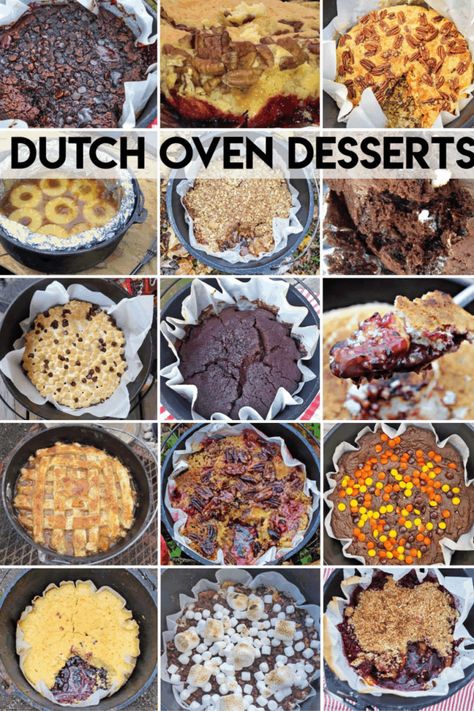 Dutch Oven Peach Dump Cake, Dutch Oven Apple Crisp Camping, Campfire Dutch Oven Desserts, Camp Dutch Oven Recipes, Dutch Oven Cobbler Recipes, Camping Desserts Dutch Oven, Dutch Oven Deserts, Camping Dutch Oven Recipes, Oven Dessert Recipes