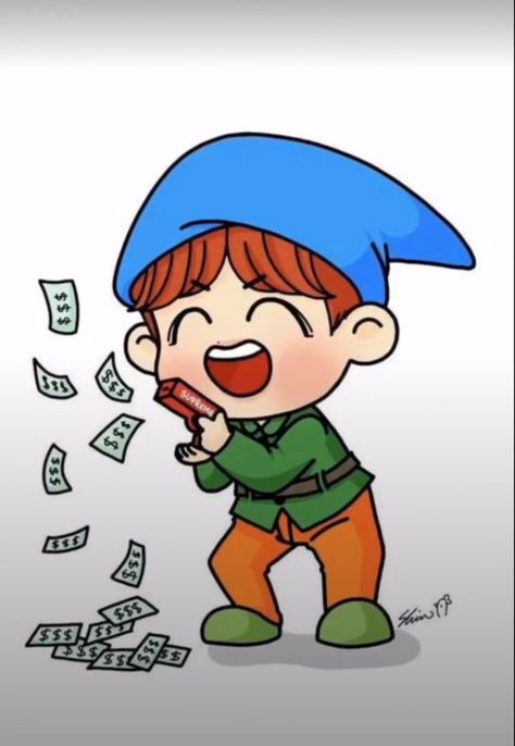 Jhope Cute Drawing, J Hope Chibi Cute, J Hope Cartoon, Bts Cartoon Cute Jhope, Jhope Chibi Fan Art, Jhope Cartoon, Jhope Chibi, J-hope Chibi, Bts Doodle