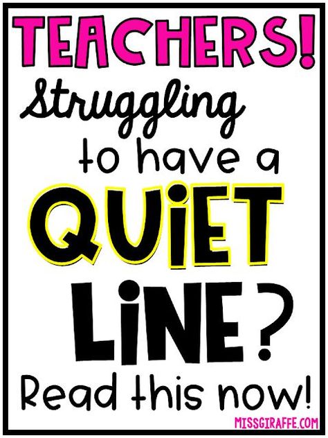 Talkative Class, Line Ideas, Kindergarten Classroom Management, Classroom Discipline, Classroom Management Elementary, Teaching Classroom Management, Substitute Teaching, Classroom Behavior Management, Classroom Routines