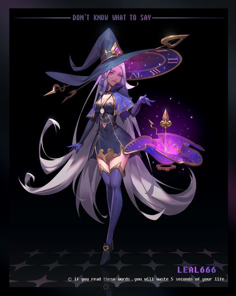 ArtStation - time, 李呱呱Leal Witch Drawing, Witch Characters, Fantasy Wizard, Fantasy Witch, Anime Witch, Witch Design, Magic Design, Concept Art Character, Witch Art