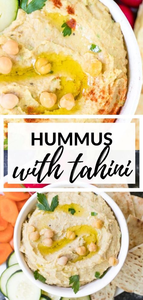 Preppy Meals, Homemade Hummus Without Tahini, Hummus Recipe Without Tahini, Hummus Recipe With Tahini, Traditional Hummus Recipe, Hummus Without Tahini, Mediterranean Keto, Recipe Hummus, Tree Hunt