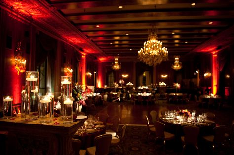 Red Lighting Wedding, Red Uplighting Wedding, Uplighting Wedding Reception, Red Wedding Receptions, Wedding Reception Setup, Adult Prom, 2026 Wedding, Uplighting Wedding, Red Lighting