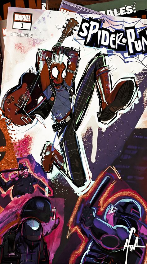 Across The Spider Verse Wallpaper, Spider Verse Wallpaper, Dr Mundo, Movies Based On Books, All Spiderman, Spiderman Comic Art, Spiderman Wallpaper, Image Spiderman, Spiderman Drawing