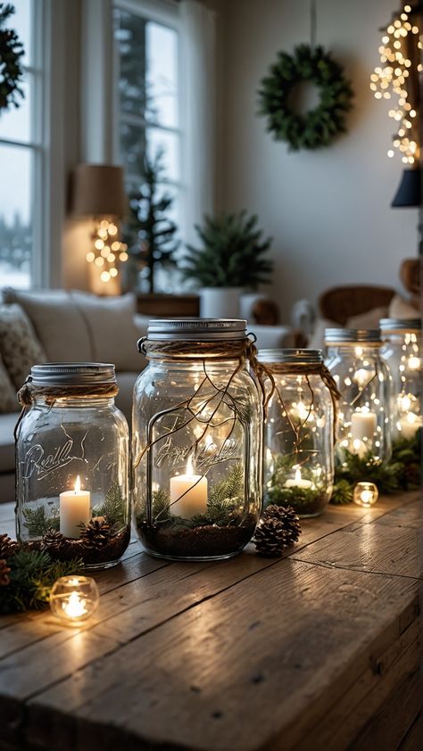 Transform your home for the holidays with these five creative and budget-friendly DIY Christmas decor ideas. String Lights Inside, Origin Of Halloween, Diy Christmas Decor Ideas, Hygge Christmas, Diy Christmas Decor, Easy Christmas Diy, Skin Cleanser Products, Floral Wire, Handmade Wreaths