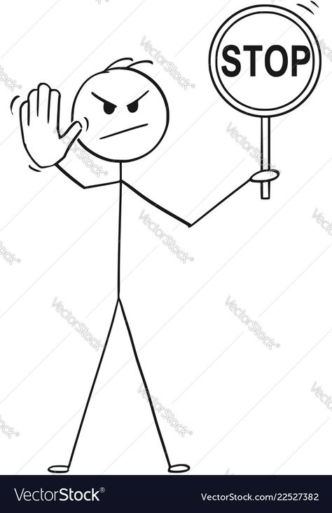 Stop Sign Drawing, Stick Drawings, Stick Man, Conceptual Illustration, Stop Sign, Poster Drawing, Graphic Organizers, White Art, Png Images