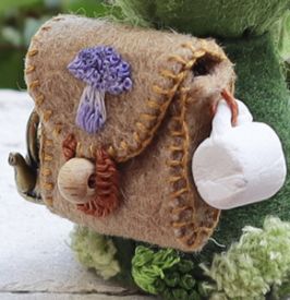 Fairy Pouch, Felting Projects, Craft Ideas, Felt, Pouch