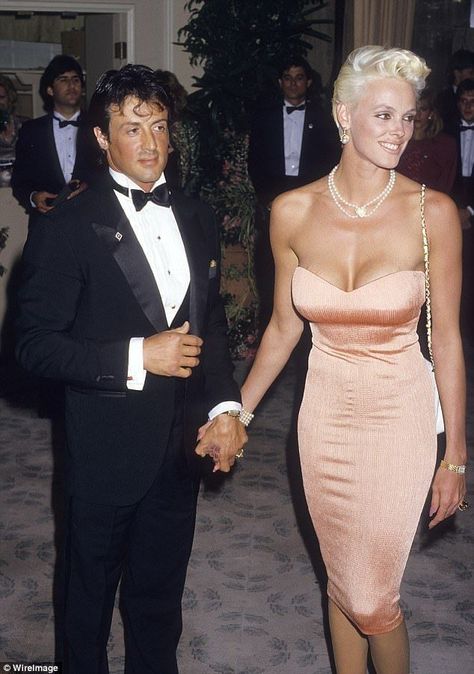 Brigitte Nielsen, Hollywood Couples, Famous Couples, Actrices Hollywood, Sylvester Stallone, Dresses To Wear To A Wedding, Hollywood Glamour, Hollywood Stars, Celebrity Couples