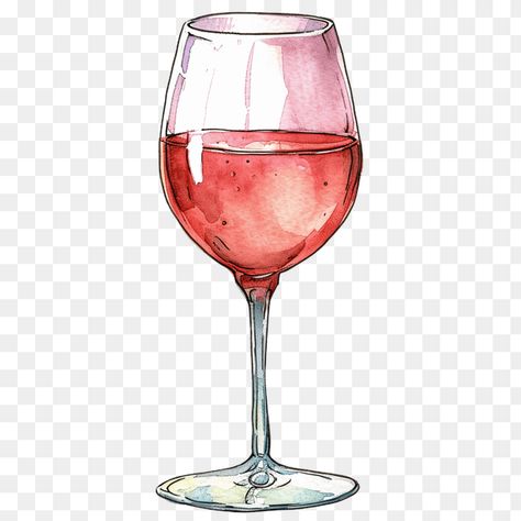 Watercolor wine glass clip art Red Wine Watercolor, Wine Glass Watercolor, Wine Glasses Drawing, Glass Of Wine Illustration, Wine Clipart, Wine Art Illustration, Wine Glass Illustration, Red Wine Cocktails, Wine Glass Drawing