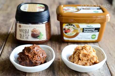 Good Doenjang to buy - Sempio and Jayone Doenjang Recipe, Gluten Free Asian Recipes, Soybean Paste, Chopped Liver, Korean Kitchen, Cooking Substitutions, Asian Spices, Paste Recipe, Korean Cooking