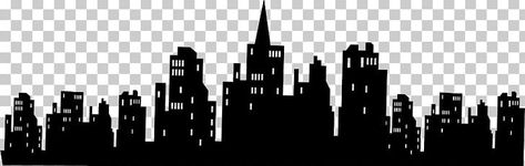 Gotham City Silhouette, Gotham City Skyline, Batman Gotham City, Superhero Texts, Black And White Building, City Skyline Silhouette, Batman Tattoo, Skyline Silhouette, City Silhouette