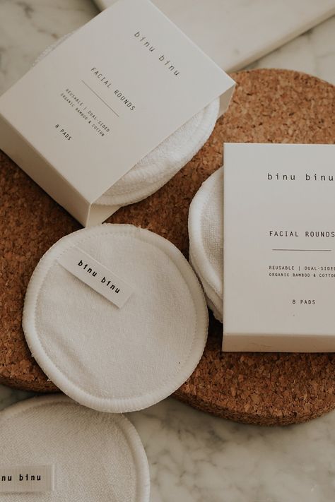 Eco Friendly Packaging Design, Reusable Cotton Rounds, Cotton Rounds, My Skincare Routine, Eco Friendly Products, Eco Friendly Beauty, Eco Friendly Brands, Zero Waste Kitchen, Zero Waste Living