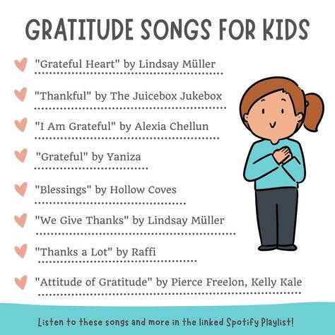 Gratitude Lesson Plans For Preschool, Teaching Gratitude To Preschoolers, Gratitude For Preschoolers, Thankful Songs For Preschool, Gratitude Activities For Preschoolers, Gratitude Activities For Toddlers, Thanksgiving Songs For Preschool, Gratitude For Kids, Thankful Songs