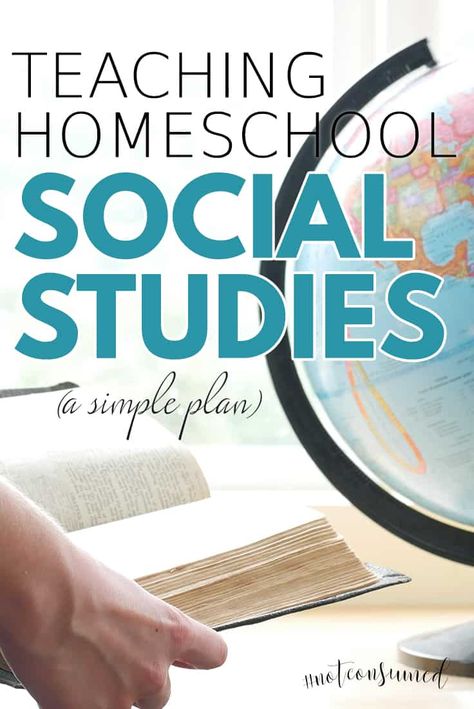 Teaching homeschool social studies doesn't have to be frustrating. Let's make a simple and practical plan you can implement all the way through graduation. Elementary Social Studies Lessons, Civics Lessons, History Homeschool, Elementary History, Lesson Plan Book, Free Homeschool Curriculum, Social Studies Curriculum, 4th Grade Social Studies, Social Studies Unit