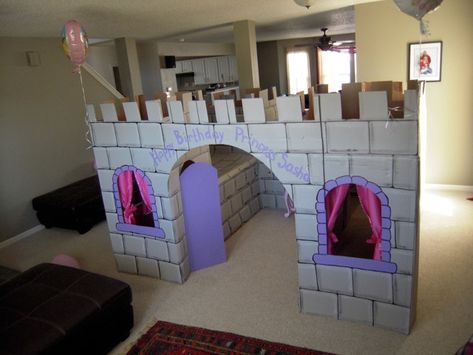 Rivet Project Kithttp://mrmcgroovys.com/products-page/get-the-kit/rivet-project-kit/ Castles Topic, Knight Birthday Party, Cardboard Play, Cardboard Castle, Knight Party, Fairy Tale Theme, Dragon Party, Princess Castle, Trunk Or Treat